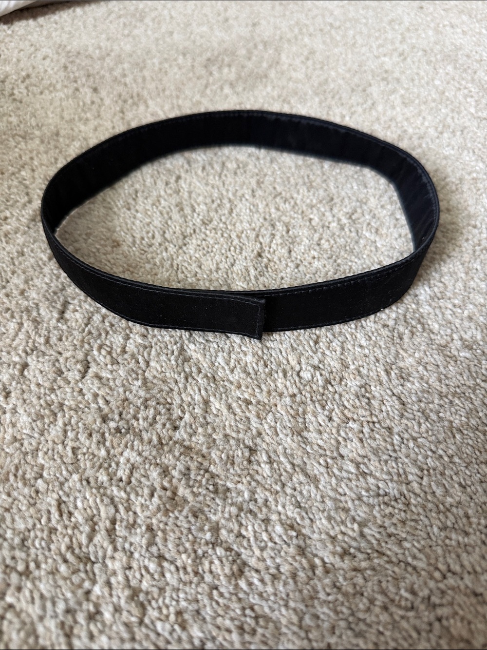 Black Stretch Elastic Waist Belt